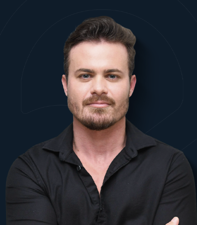 Retrato de Josafá Rohde, sócio-CEO e Diretor de Operações de Marketing da RUNNINGDIGITAL